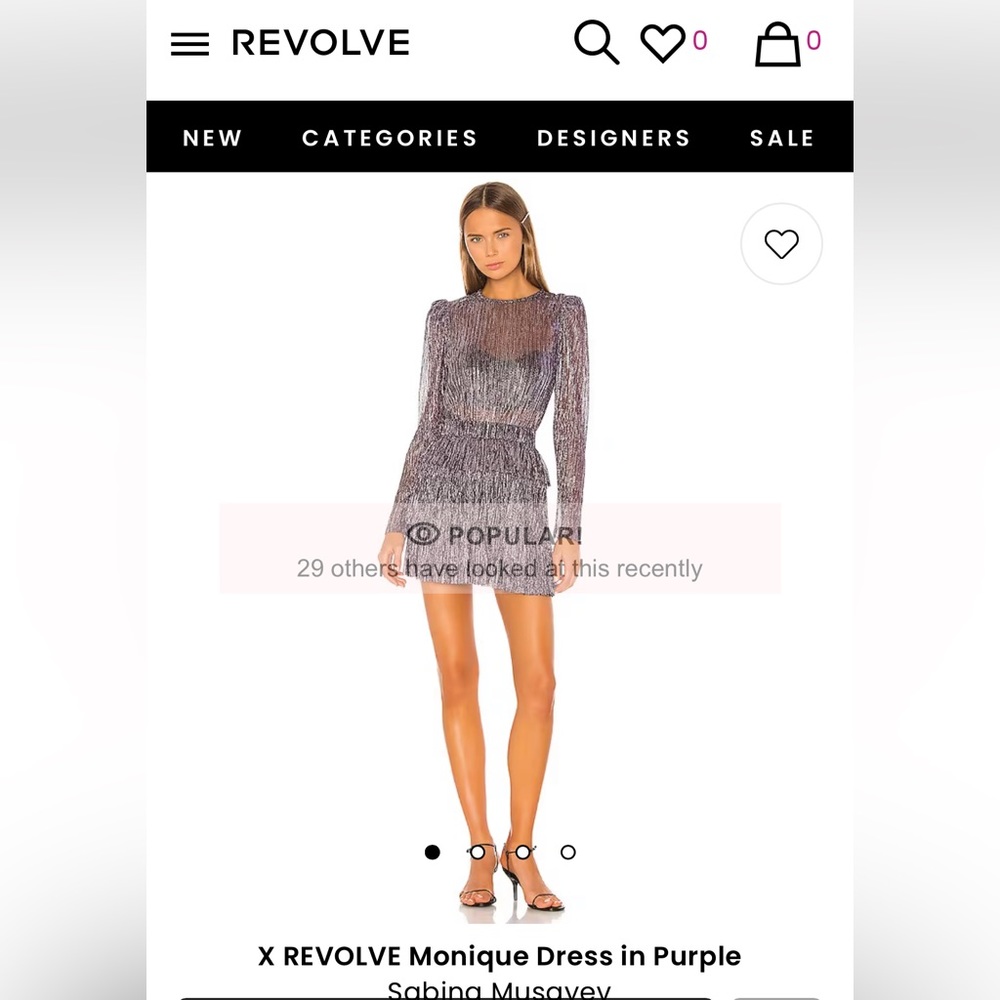 Sabina Musayev crewneck dress